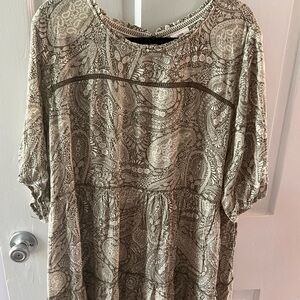 Knox Rose green floral dress size xxl